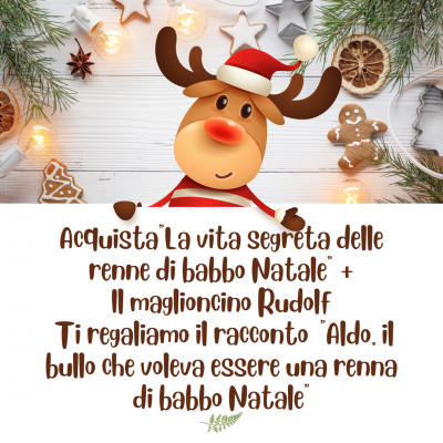 Maglioncino Rudolf + libro...