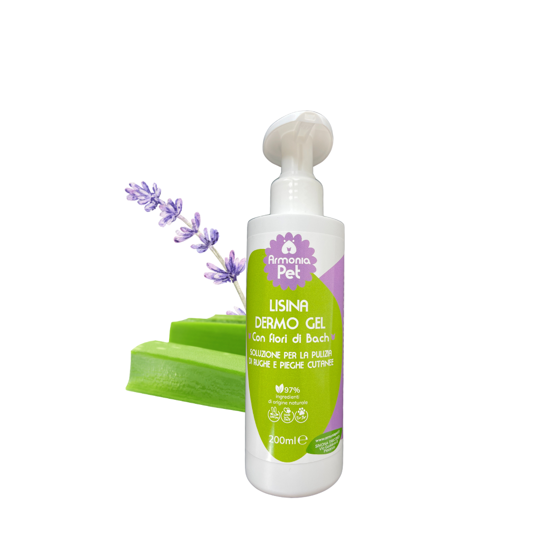 Lisina dermo gel lozione pulizia NUOVO FORMULAZIONE 200 ML