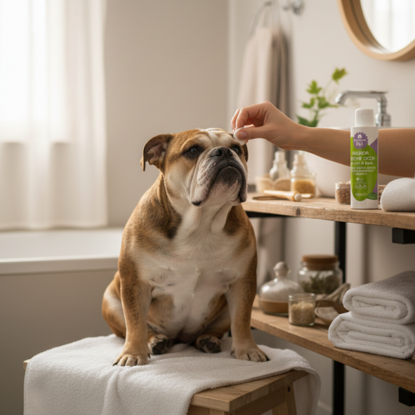 Rugiada – Lozione Occhi con Fiori di Bach (100 ml) per bulldog